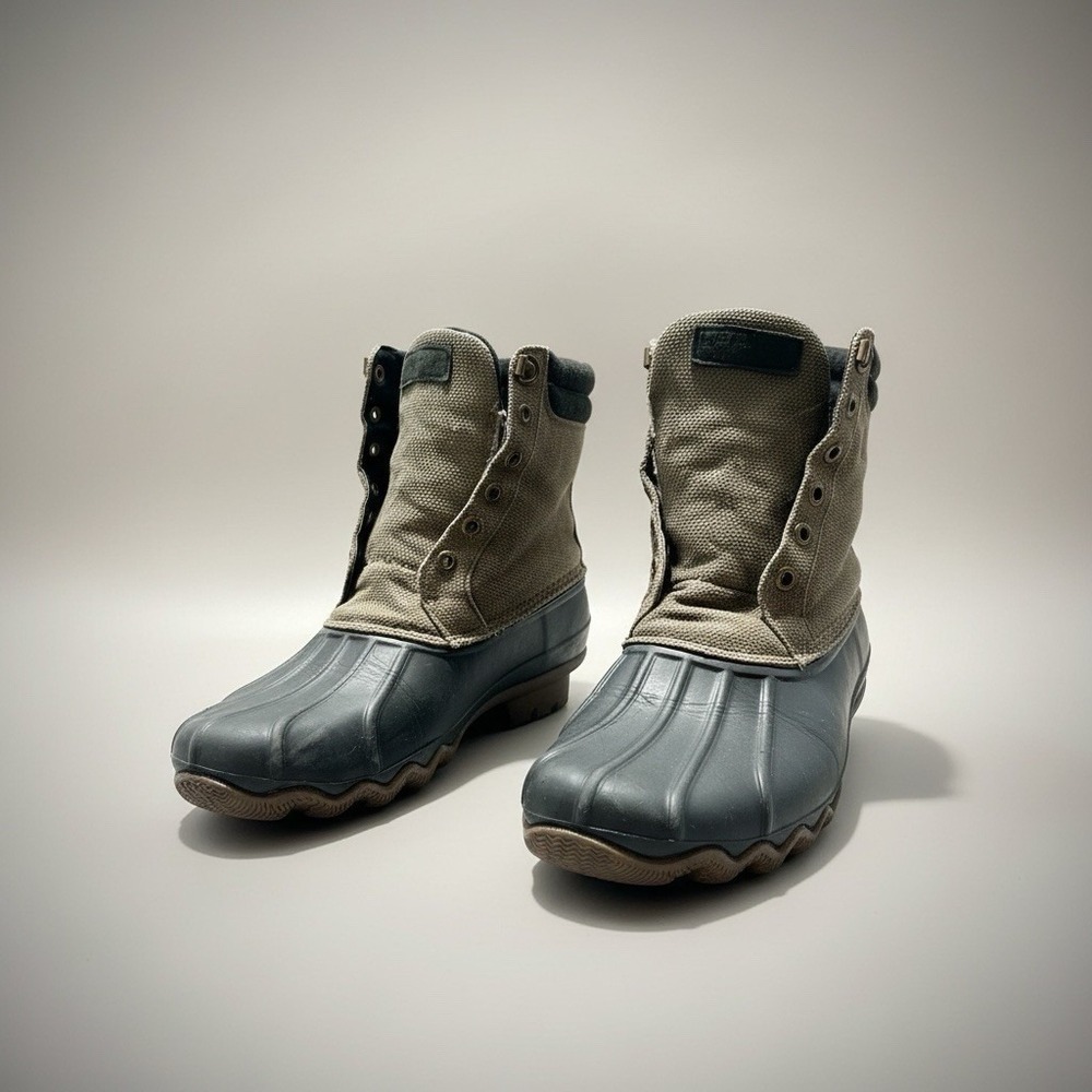 Sperry Top-Sider Winter/Snow Avenue Duck Boot Green/Black Size 11 [STS18187]